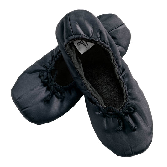 Chaussons avec aimants noir